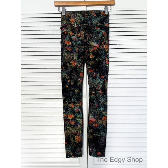 lululemon athletica | Fast and Free Tight 25" *Non-Reflective Nulux Glitch - Picture 3 of 8